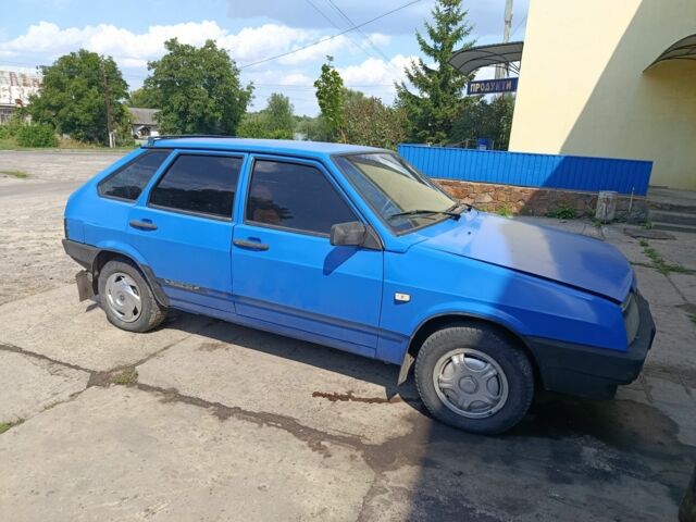 Синий ВАЗ 2109, объемом двигателя 1.5 л и пробегом 243 тыс. км за 900 $, фото 13 на Automoto.ua