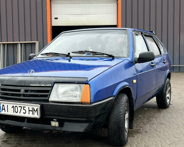 Синий ВАЗ 2109, объемом двигателя 1.29 л и пробегом 230 тыс. км за 1100 $, фото 1 на Automoto.ua