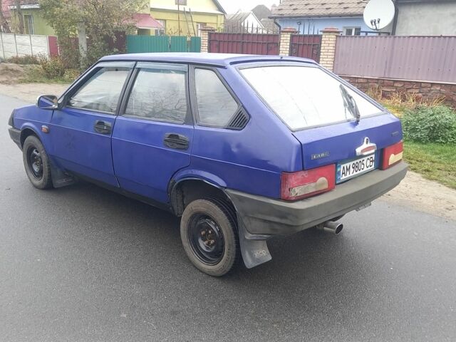 Синий ВАЗ 2109, объемом двигателя 1.5 л и пробегом 100 тыс. км за 800 $, фото 4 на Automoto.ua