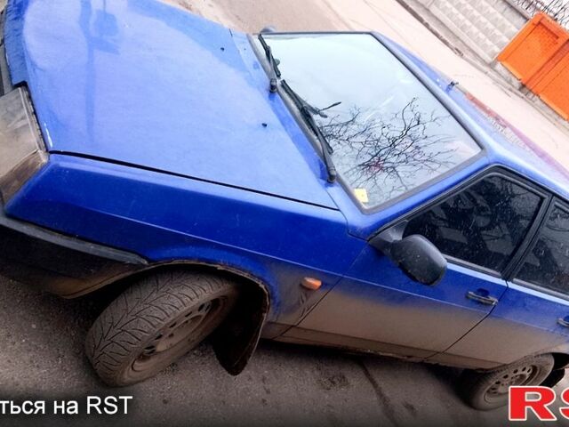 Синий ВАЗ 2109, объемом двигателя 13 л и пробегом 0 тыс. км за 1000 $, фото 4 на Automoto.ua
