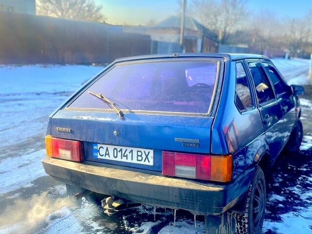 Синий ВАЗ 2109, объемом двигателя 1.5 л и пробегом 200 тыс. км за 950 $, фото 6 на Automoto.ua