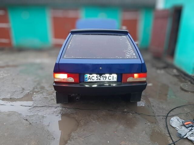 Синій ВАЗ 2109, об'ємом двигуна 1.5 л та пробігом 100 тис. км за 357 $, фото 4 на Automoto.ua
