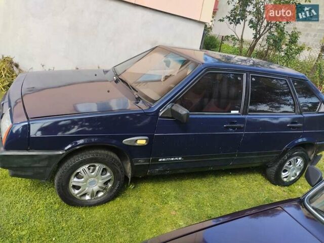 Синій ВАЗ 2109, об'ємом двигуна 1.3 л та пробігом 35 тис. км за 999 $, фото 2 на Automoto.ua