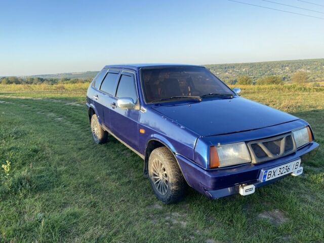 Синий ВАЗ 2109, объемом двигателя 1.3 л и пробегом 47 тыс. км за 959 $, фото 2 на Automoto.ua