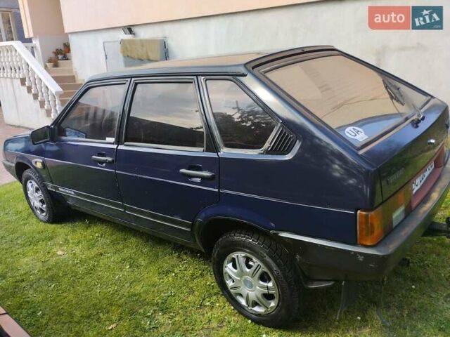 Синій ВАЗ 2109, об'ємом двигуна 1.3 л та пробігом 35 тис. км за 999 $, фото 4 на Automoto.ua