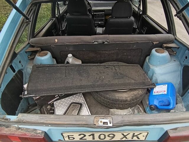 Синий ВАЗ 2109, объемом двигателя 1.3 л и пробегом 150 тыс. км за 642 $, фото 7 на Automoto.ua
