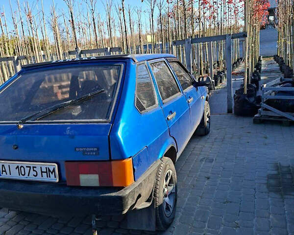 Синий ВАЗ 2109, объемом двигателя 1.3 л и пробегом 300 тыс. км за 1150 $, фото 1 на Automoto.ua