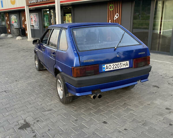 Синий ВАЗ 2109, объемом двигателя 1.29 л и пробегом 888 тыс. км за 900 $, фото 1 на Automoto.ua
