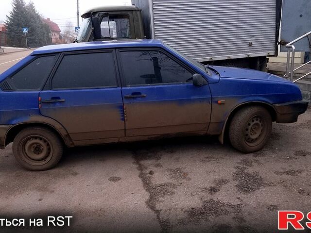 Синий ВАЗ 2109, объемом двигателя 13 л и пробегом 0 тыс. км за 1000 $, фото 2 на Automoto.ua