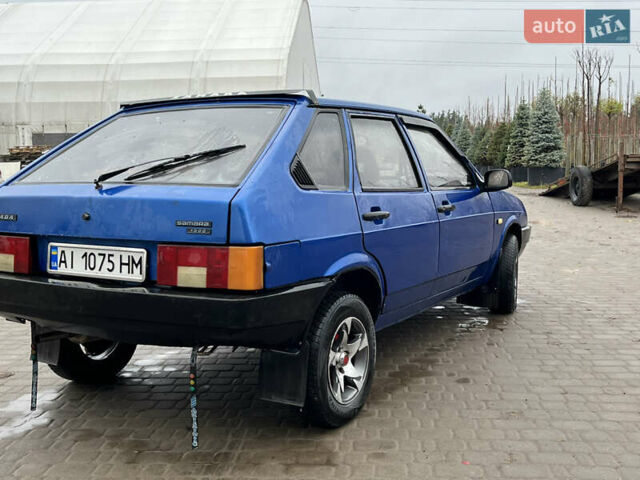 Синий ВАЗ 2109, объемом двигателя 1.29 л и пробегом 230 тыс. км за 1100 $, фото 4 на Automoto.ua