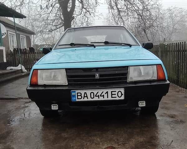 Синий ВАЗ 2109, объемом двигателя 1.3 л и пробегом 82 тыс. км за 1200 $, фото 1 на Automoto.ua