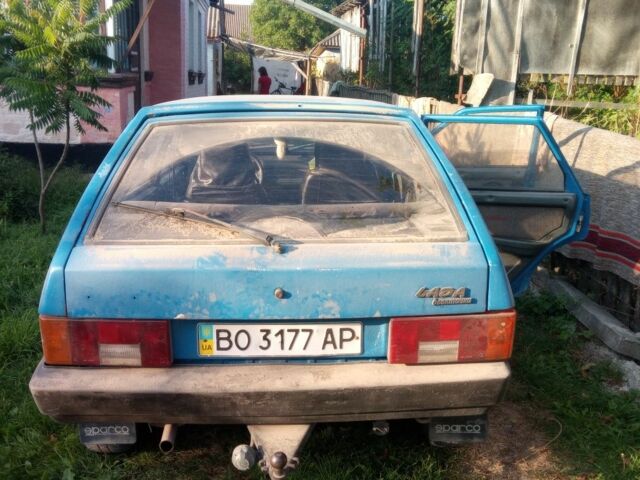 Синий ВАЗ 2109, объемом двигателя 1.5 л и пробегом 48 тыс. км за 600 $, фото 6 на Automoto.ua