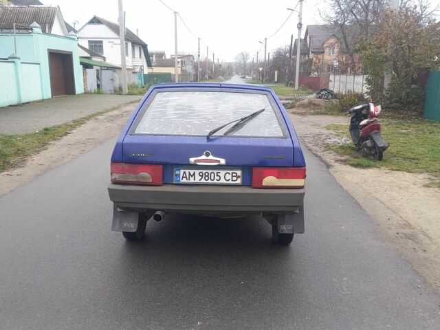 Синий ВАЗ 2109, объемом двигателя 1.5 л и пробегом 100 тыс. км за 800 $, фото 3 на Automoto.ua