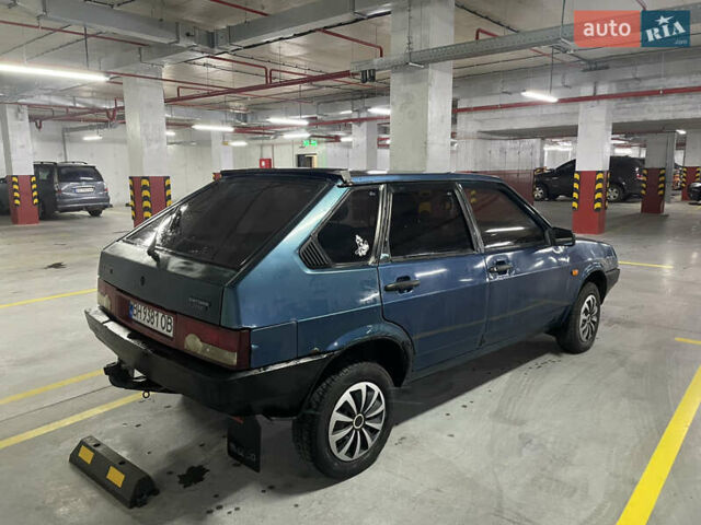 Синий ВАЗ 2109, объемом двигателя 1.3 л и пробегом 100 тыс. км за 2000 $, фото 3 на Automoto.ua