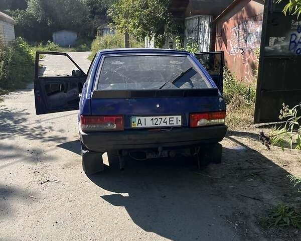Синий ВАЗ 2109, объемом двигателя 1.5 л и пробегом 150 тыс. км за 1000 $, фото 3 на Automoto.ua