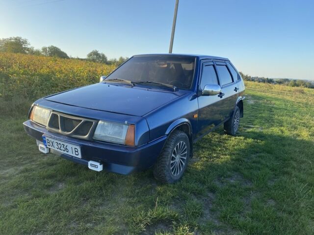 Синий ВАЗ 2109, объемом двигателя 1.3 л и пробегом 47 тыс. км за 959 $, фото 1 на Automoto.ua