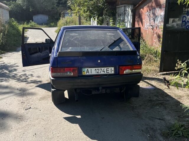 Синий ВАЗ 2109, объемом двигателя 1.5 л и пробегом 150 тыс. км за 1000 $, фото 4 на Automoto.ua