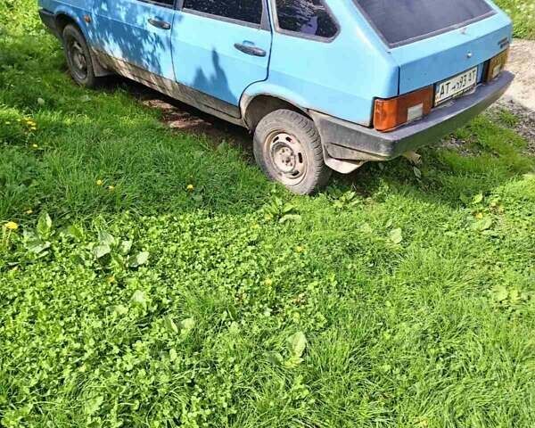 Синий ВАЗ 2109, объемом двигателя 1.5 л и пробегом 256 тыс. км за 750 $, фото 1 на Automoto.ua