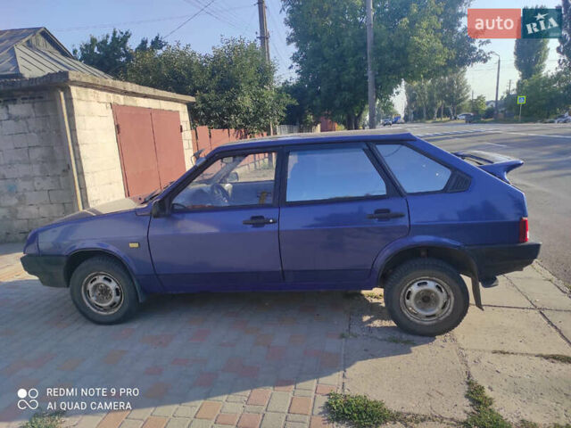 Синій ВАЗ 2109, об'ємом двигуна 1.5 л та пробігом 1 тис. км за 1100 $, фото 1 на Automoto.ua