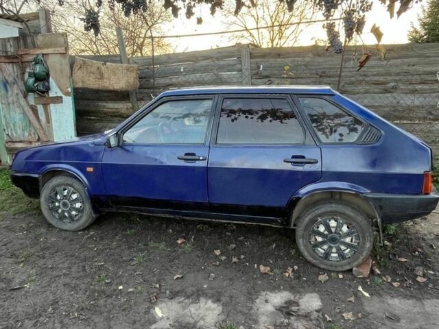 Синий ВАЗ 2109, объемом двигателя 1.3 л и пробегом 100 тыс. км за 809 $, фото 1 на Automoto.ua