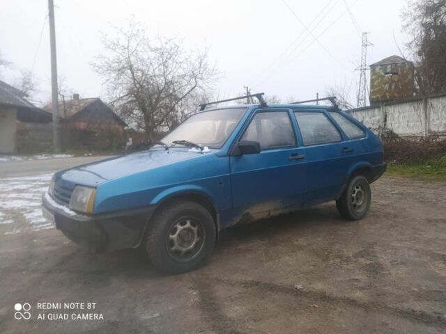 Синий ВАЗ 2109, объемом двигателя 1.5 л и пробегом 100 тыс. км за 500 $, фото 3 на Automoto.ua