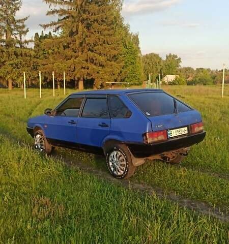 Синий ВАЗ 2109, объемом двигателя 1.3 л и пробегом 21 тыс. км за 1000 $, фото 3 на Automoto.ua