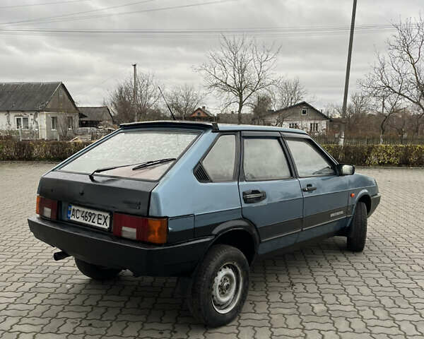 Синий ВАЗ 2109, объемом двигателя 1.3 л и пробегом 200 тыс. км за 730 $, фото 8 на Automoto.ua