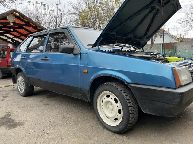 Синий ВАЗ 2109, объемом двигателя 1.3 л и пробегом 1 тыс. км за 831 $, фото 11 на Automoto.ua
