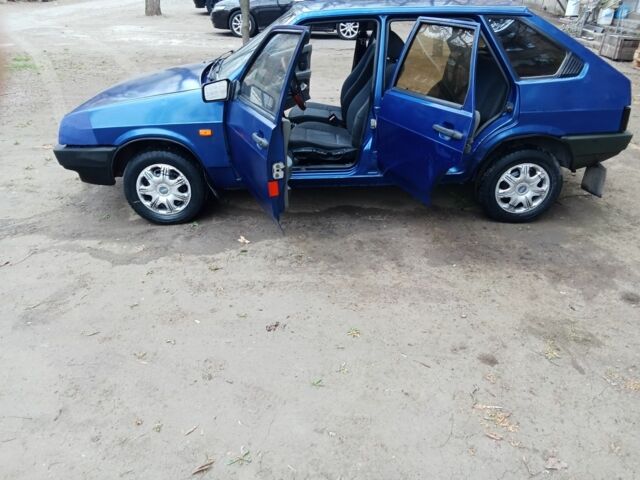 Синий ВАЗ 2109, объемом двигателя 1.5 л и пробегом 99 тыс. км за 1500 $, фото 9 на Automoto.ua