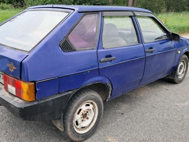 Синий ВАЗ 2109, объемом двигателя 1.5 л и пробегом 500 тыс. км за 750 $, фото 2 на Automoto.ua