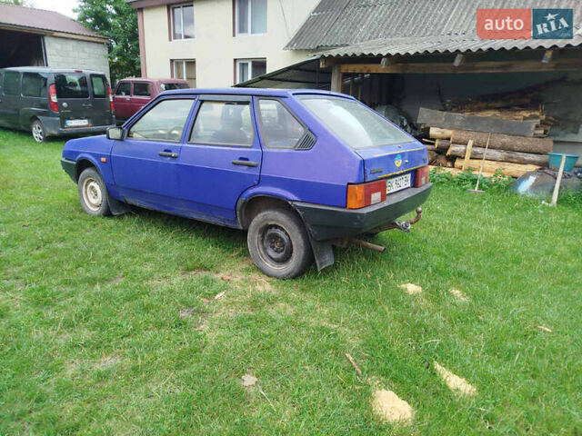 Синій ВАЗ 2109, об'ємом двигуна 1.29 л та пробігом 90 тис. км за 593 $, фото 4 на Automoto.ua