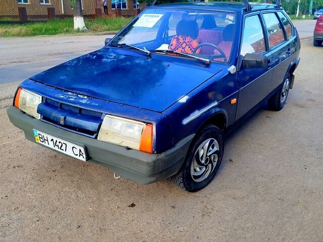 Синий ВАЗ 2109, объемом двигателя 1.5 л и пробегом 580 тыс. км за 850 $, фото 1 на Automoto.ua