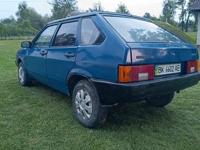 Синий ВАЗ 2109, объемом двигателя 1.5 л и пробегом 200 тыс. км за 533 $, фото 1 на Automoto.ua