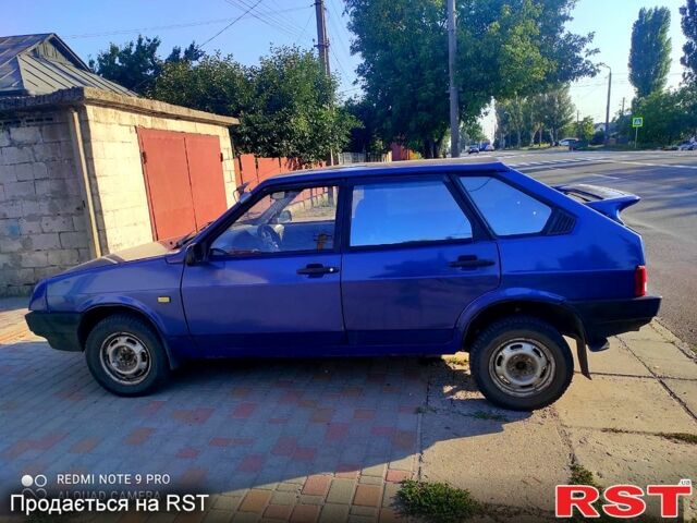ВАЗ 2109 1990 в Днепре (Днепропетровске) на Automoto.ua Синий ВАЗ 2109, объемом двигателя 1.5 л и пробегом 1000 тыс. км за 1100 $, фото 1 на Automoto.ua