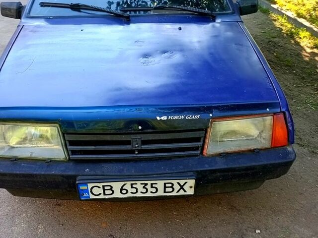 Синій ВАЗ 2109, об'ємом двигуна 1.3 л та пробігом 240 тис. км за 500 $, фото 1 на Automoto.ua