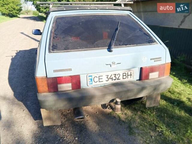 Синий ВАЗ 2109, объемом двигателя 1.5 л и пробегом 128 тыс. км за 1250 $, фото 1 на Automoto.ua