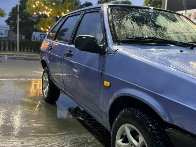 Синий ВАЗ 2109, объемом двигателя 1.5 л и пробегом 76 тыс. км за 750 $, фото 4 на Automoto.ua