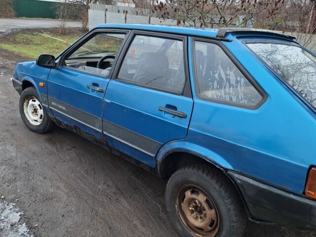 Синий ВАЗ 2109, объемом двигателя 1.3 л и пробегом 3 тыс. км за 1050 $, фото 4 на Automoto.ua