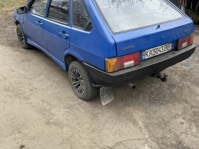 Синій ВАЗ 2109, об'ємом двигуна 1.5 л та пробігом 222 тис. км за 790 $, фото 1 на Automoto.ua