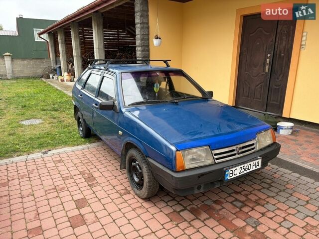 Синий ВАЗ 2109, объемом двигателя 1.3 л и пробегом 80 тыс. км за 700 $, фото 1 на Automoto.ua