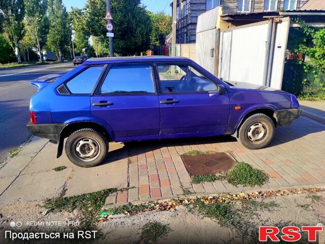 ВАЗ 2109 1990 в Днепре (Днепропетровске) на Automoto.ua Синий ВАЗ 2109, объемом двигателя 1.5 л и пробегом 1000 тыс. км за 1100 $, фото 2 на Automoto.ua