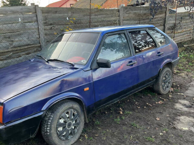 Синий ВАЗ 2109, объемом двигателя 1.3 л и пробегом 100 тыс. км за 757 $, фото 3 на Automoto.ua