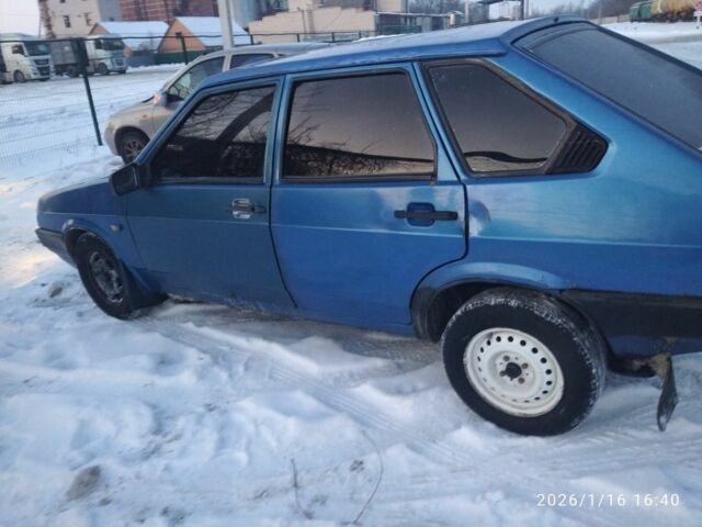 Синій ВАЗ 2109, об'ємом двигуна 1.3 л та пробігом 24 тис. км за 1000 $, фото 4 на Automoto.ua
