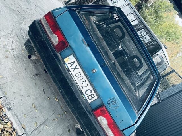 Синий ВАЗ 2109, объемом двигателя 1.5 л и пробегом 133 тыс. км за 450 $, фото 2 на Automoto.ua