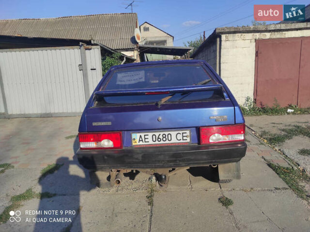Синий ВАЗ 2109, объемом двигателя 1.5 л и пробегом 1 тыс. км за 990 $, фото 2 на Automoto.ua