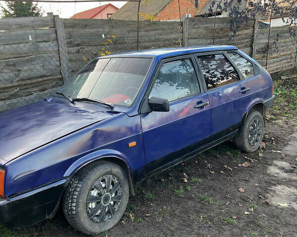 Синий ВАЗ 2109, объемом двигателя 1.3 л и пробегом 100 тыс. км за 807 $, фото 3 на Automoto.ua