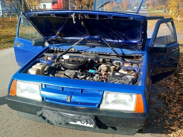 Синий ВАЗ 2109, объемом двигателя 1.5 л и пробегом 183 тыс. км за 1200 $, фото 8 на Automoto.ua