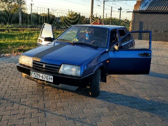 Синій ВАЗ 2109, об'ємом двигуна 1.3 л та пробігом 150 тис. км за 850 $, фото 3 на Automoto.ua