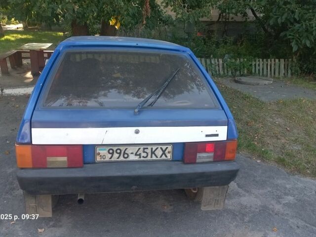 ВАЗ 2109 1991 в Василькове на Automoto.ua Синий ВАЗ 2109, объемом двигателя 0 л и пробегом 50 тыс. км за 618 $, фото 3 на Automoto.ua