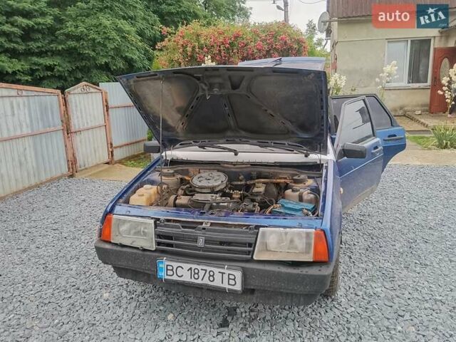 Синий ВАЗ 2109, объемом двигателя 1.3 л и пробегом 43 тыс. км за 750 $, фото 7 на Automoto.ua